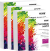 VEVOR Canvas Boards for Painting, 32 Pack White Painting Canvases Set - 5x7, 8x10, 9x12, 11x14 Painting Canvas Panels for Acrylic and Oil Painting, Watercolor, Paint Canvas for Kids and Professionals