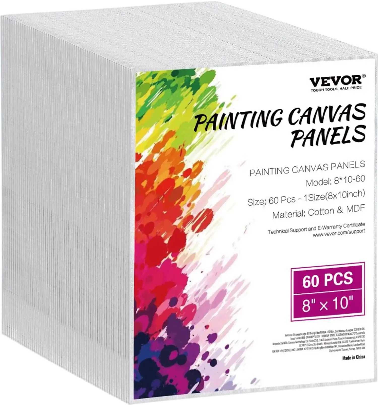 Vevor Canvas Boards for Painting 8