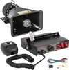 200W 7 Sound Loud Car Warning Alarm Fire Horn PA Speaker MIC System