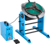 VEVOR Rotary Welding Positioner, 441 lbs Load Capacity, -45° to 90° Tilt Angle Welding Positioner Turntable Table, 0.5-5 RPM Speed Control, Electric and Foot Pedal, for Cutting, Grinding, Assembly
