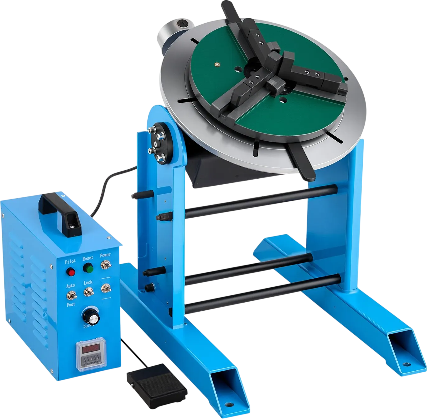 Vevor Rotary Welding Positioner -45° to 90° Tilt Angle 0.2-2.5 RPM 661 lb. Capacity New