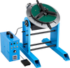 VEVOR Rotary Welding Positioner, 661 lbs Load Capacity, -45° to 90° Tilt Angle Welding Positioner Turntable Table, 0.2-2.5 RPM Speed Control, Electric and Foot Pedal, for Cutting, Grinding, Assembly