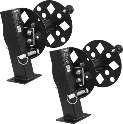 Vevor Welding Cable Reels Heavy Duty Lead Reels 2-Pc for 150' 1/0 & 125' 2/0 Cable New