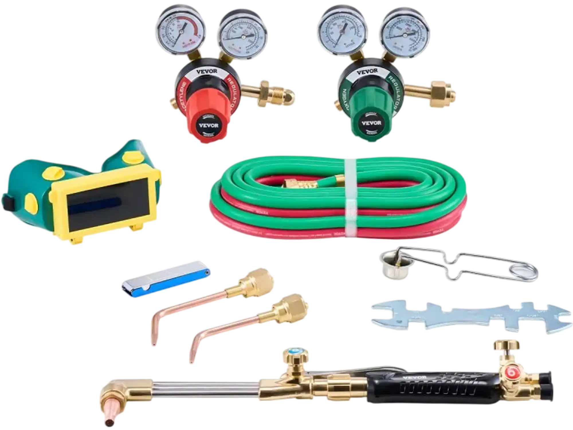 Vevor Oxygen Acetylene Torch Kit 12-Pc 177