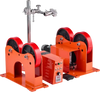 VEVOR Turning Rolls Linkage Roller, 2205 lbs Load Capacity, 2"-24" Diameter Adjustable, PU Rollers, Pipe Tank Turning Rolls Linkage Roller Rotary Welding Positioner, for Welding Equipment Support
