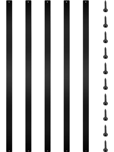 VEVOR Deck Balusters, 76 Pack Metal Deck Spindles, 29.5