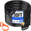 VEVOR Heavy Duty 30 ft 50 Amp RV Extension Cord Power Supply Cable w/Molded Connector&Handles 125 / 250V