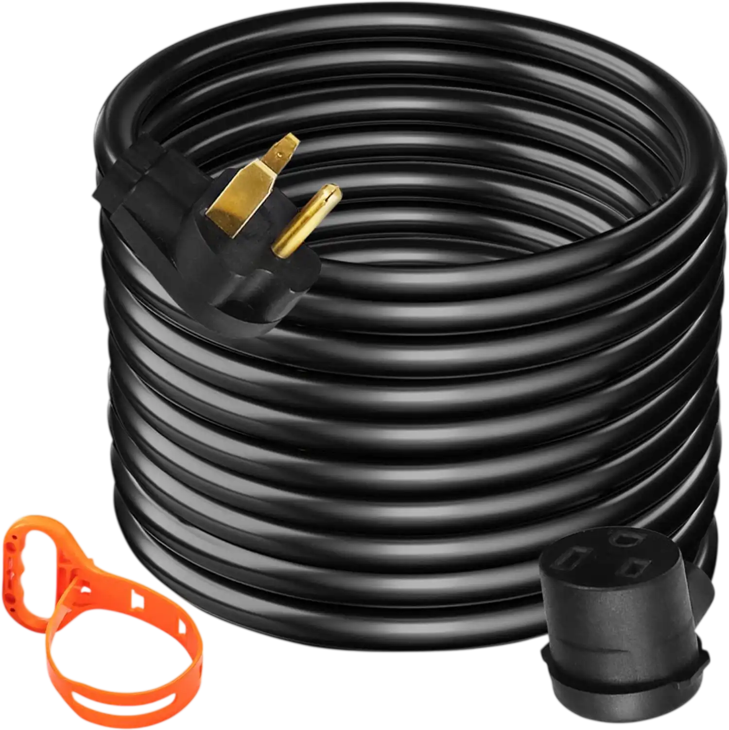 Vevor Welder Extension Cord 25' 40A 250V NEMA 6-50P to 6-50R New