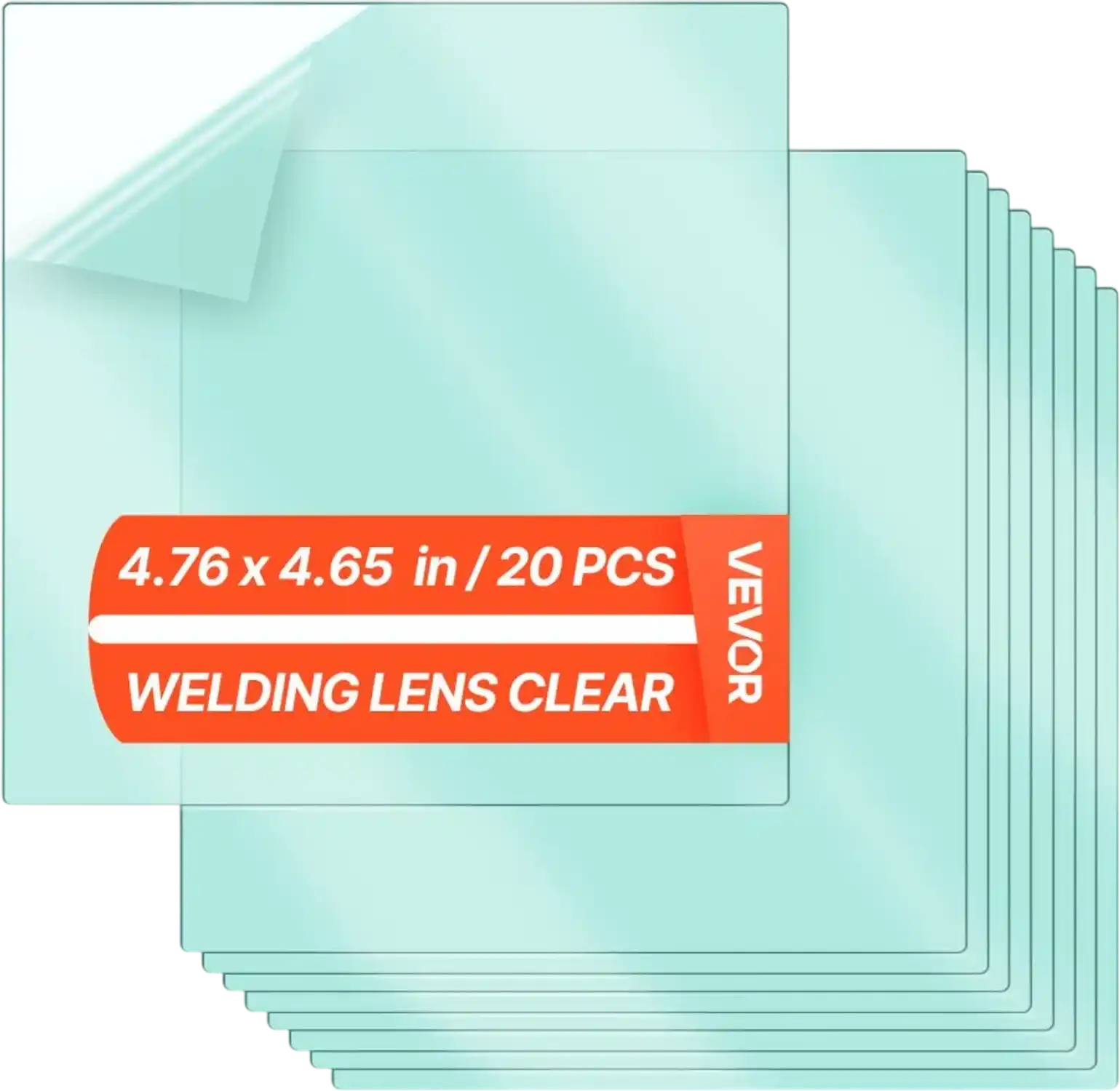 Vevor Welding Helmet Outer Cover Lens 20PCS 4.76