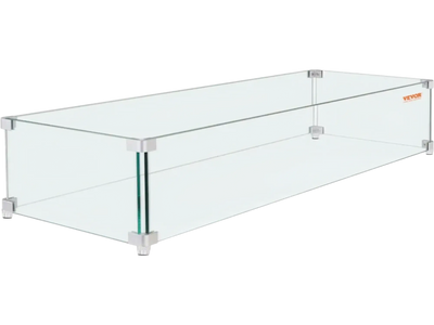 Vevor Fire Pit Wind Guard 23.4 x 7.5 x 6.5