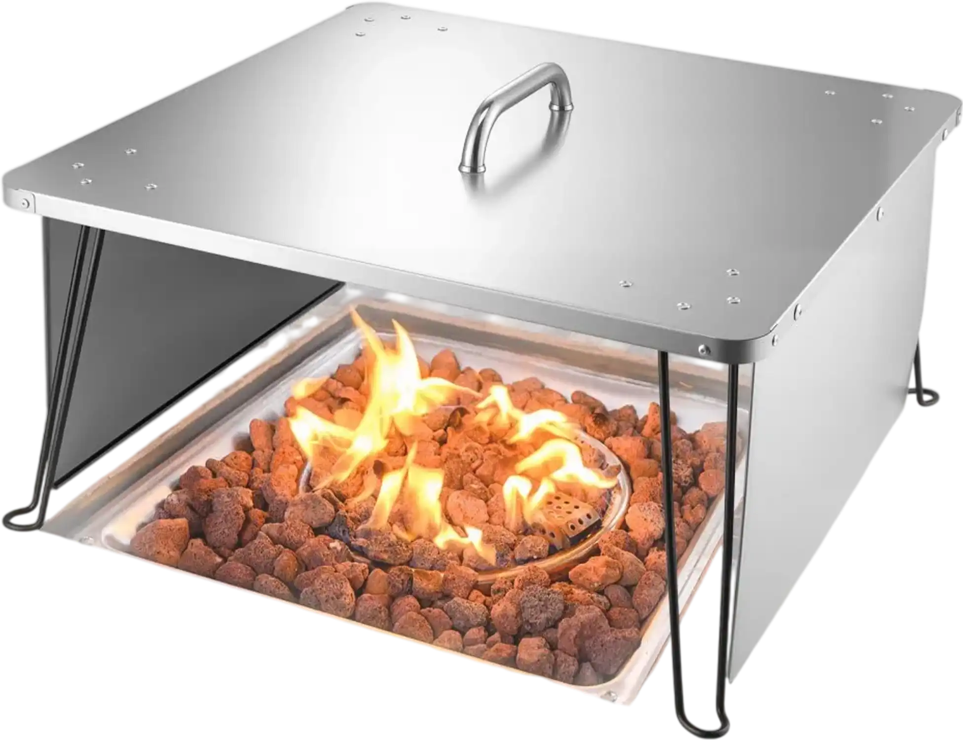 Vevor Fire Pit Heat Deflector 25.4