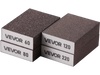 VEVOR Sanding Sponge, 4 Pcs, 60/80/120/220 Grit Assortment, Washable and Reusable Sanding Blocks for Dry & Wet Use, Coarse to Fine Sandpaper Blocks, for Polishing Drywall Wood Plastic Metal Furniture