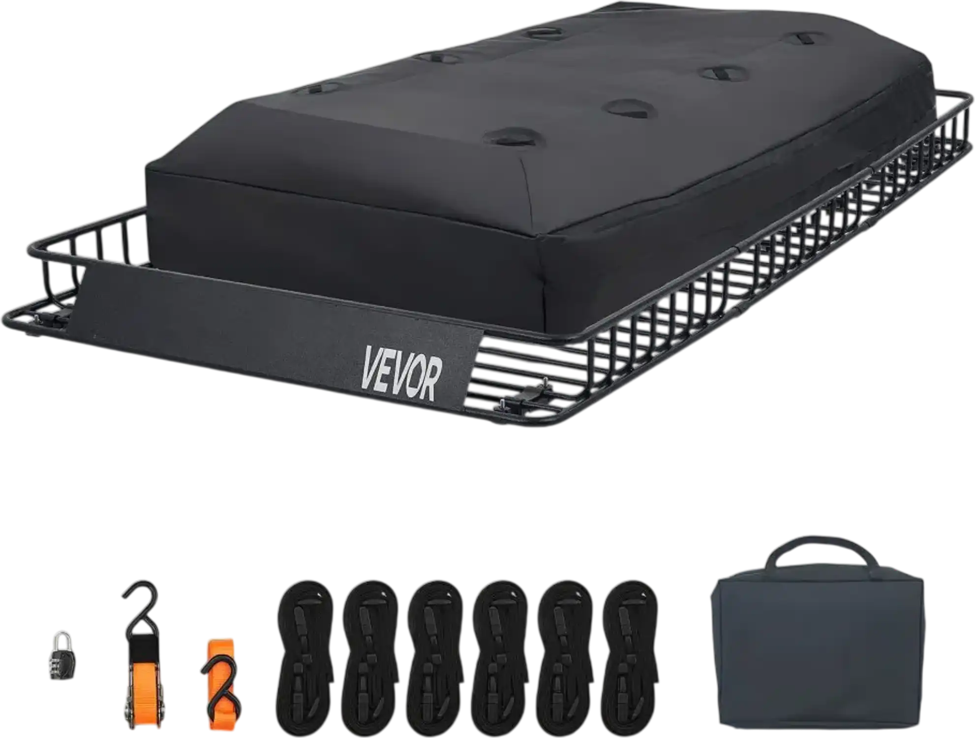 Vevor Roof Rack Cargo Basket 90 x 50 x 6