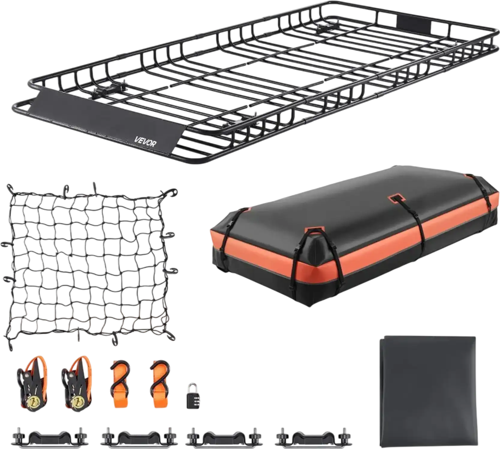Vevor Roof Rack Basket 84 x 39 x 4.1