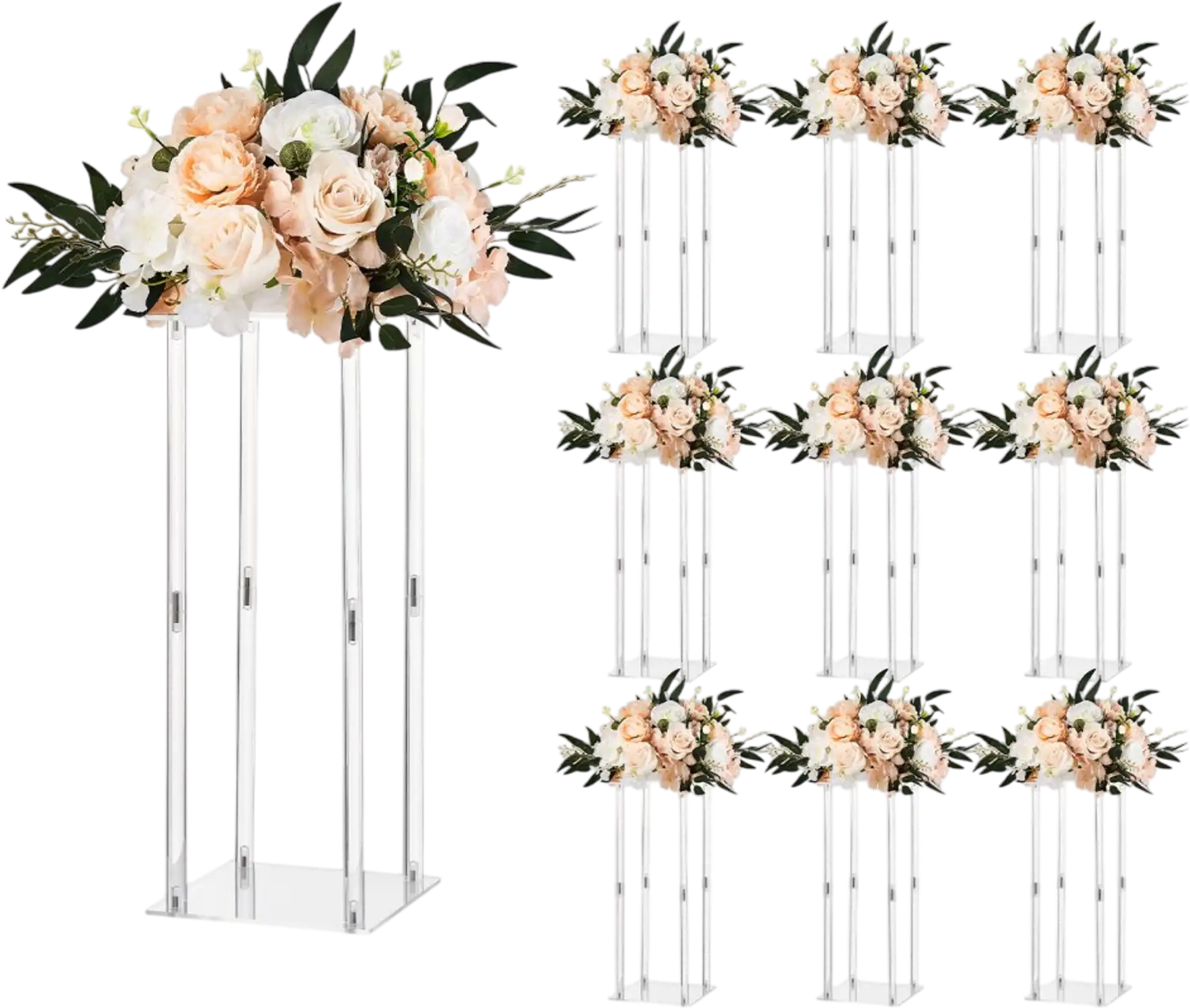 Vevor Wedding Flower Stand 10-Pc 19.69