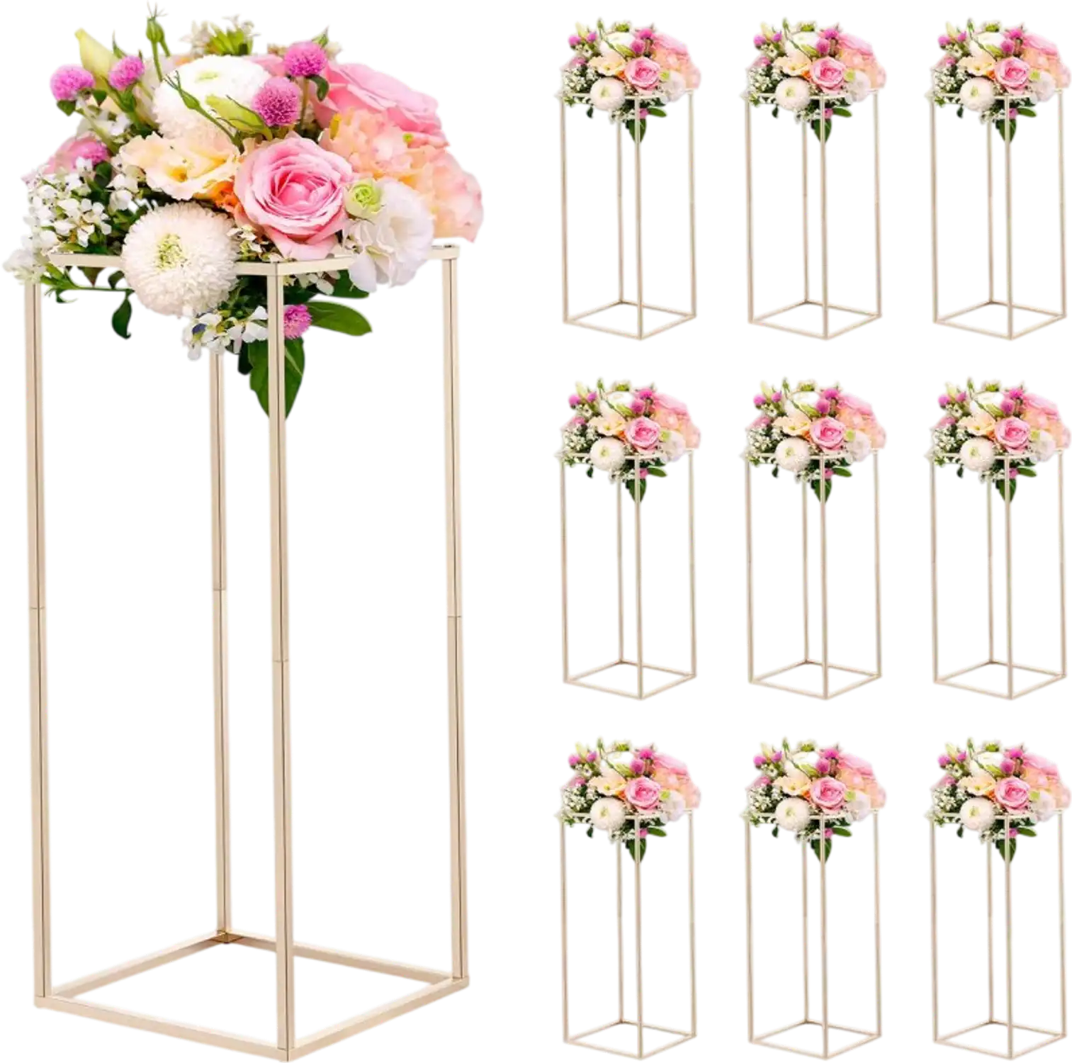 Vevor Wedding Flower Stand 10-Piece 23.62