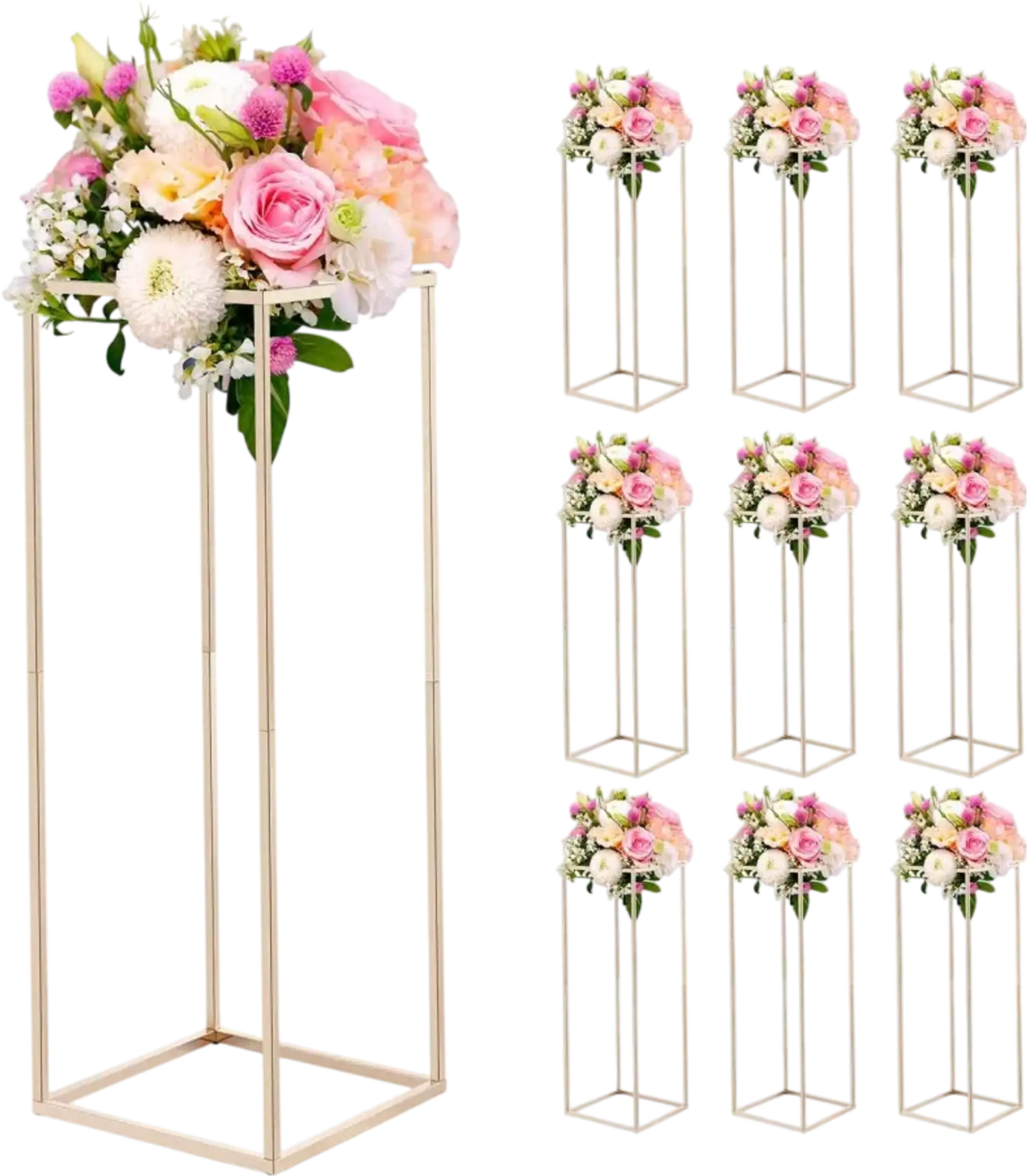 Vevor Wedding Flower Stand 10-Pc 31.5