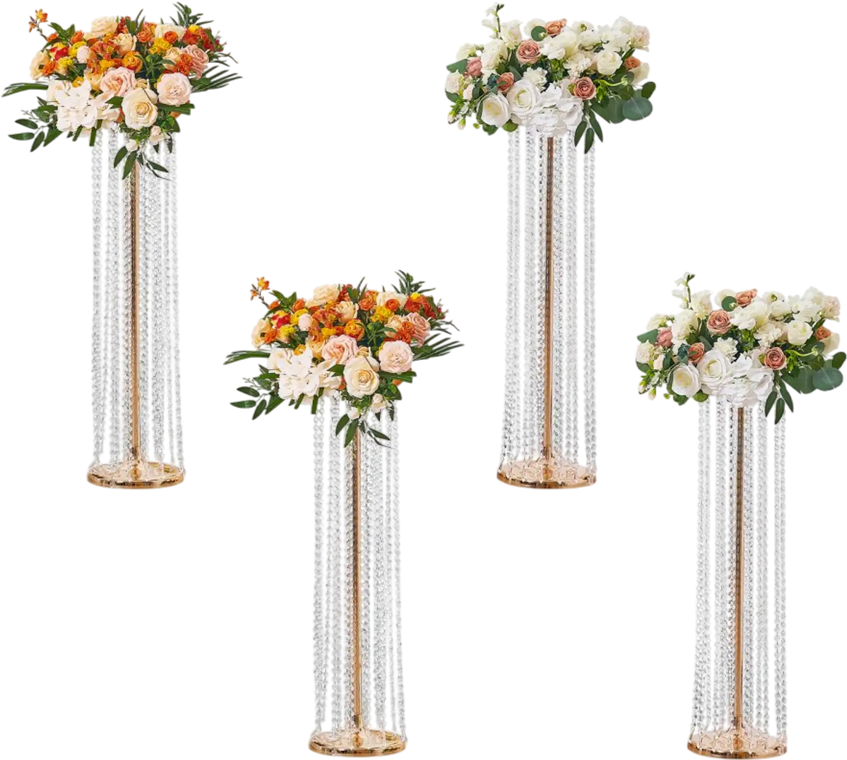 Vevor Wedding Flower Stand 4-Piece 35.43