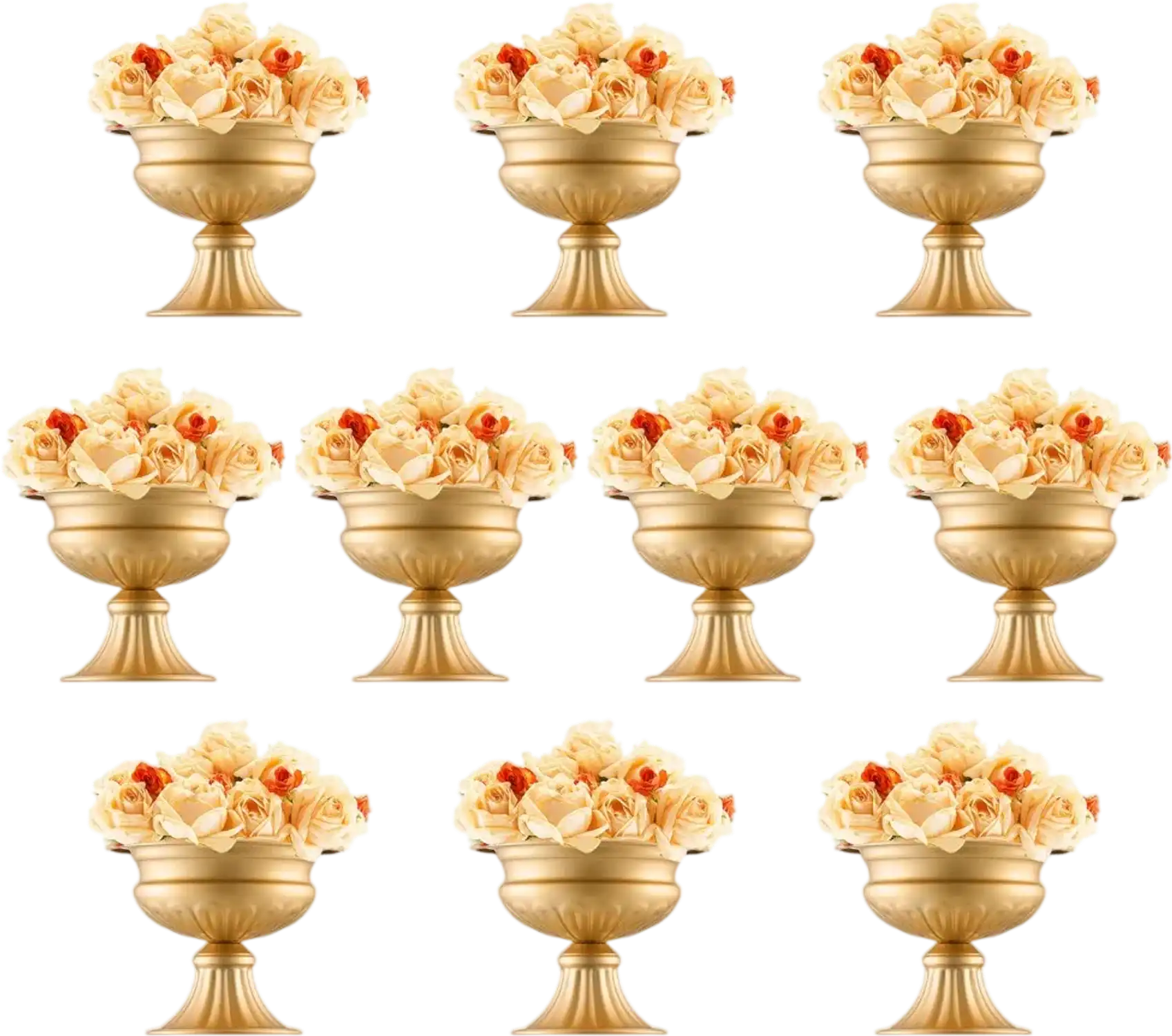 Vevor Flower Vase 10-Piece 6.3