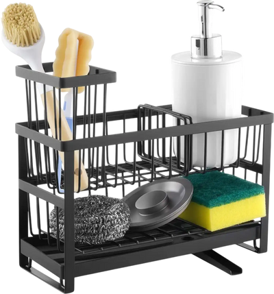 Vevor Sink Caddy Organizer 2-Tier Kitchen Sponge Holder New