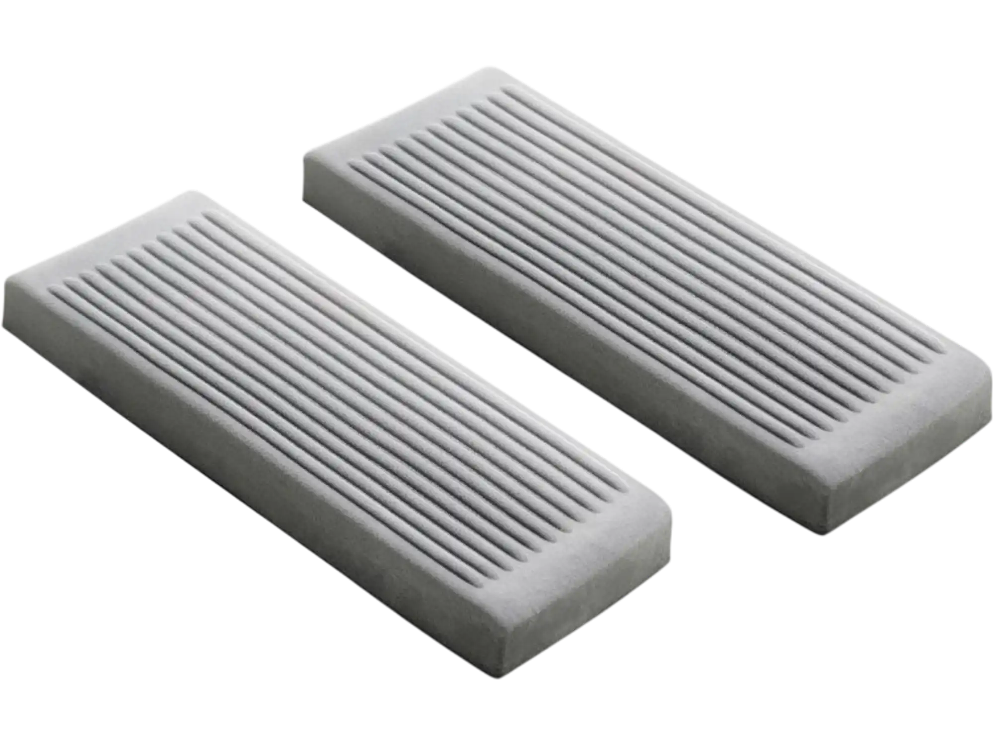 Vevor Sponge Mop Replacement Heads 2-Piece High-Density PU Hook-and-Loop New