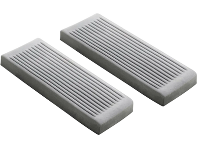 Vevor Sponge Mop Replacement Heads 2-Piece High-Density PU Hook-and-Loop New