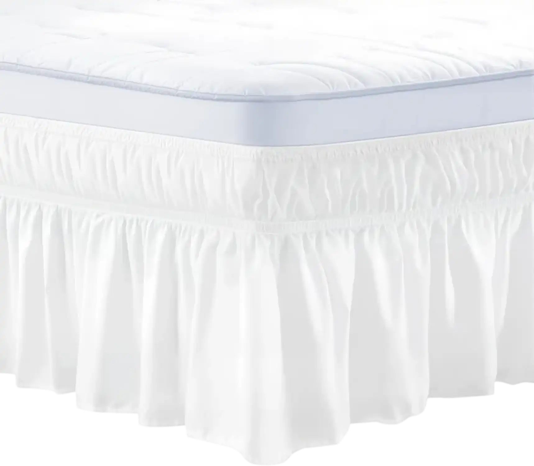 Vevor Bed Skirt Wrap Around Queen 15