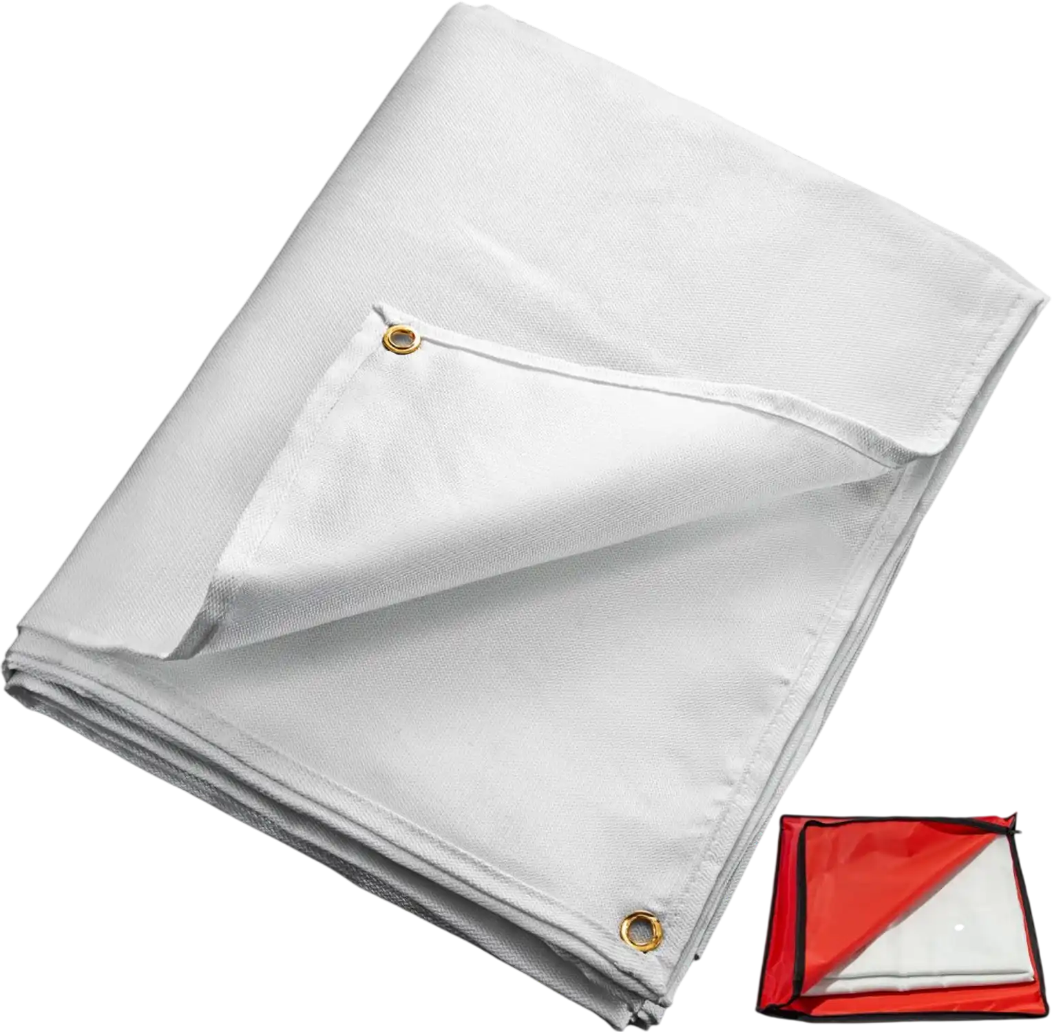 Vevor Welding Blanket 8' x 10' White Fire Retardant Fiberglass New