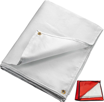 Vevor Welding Blanket 8' x 10' White Fire Retardant Fiberglass New