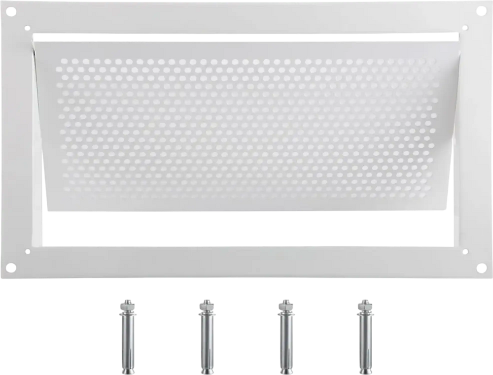 VEVOR Crawl Space Flood Vent Foundation Flood Vent 8"Height x 16"Width Wall Vent