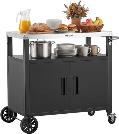 Vevor Grill Cart Outdoor Storage Cabinet 36.4