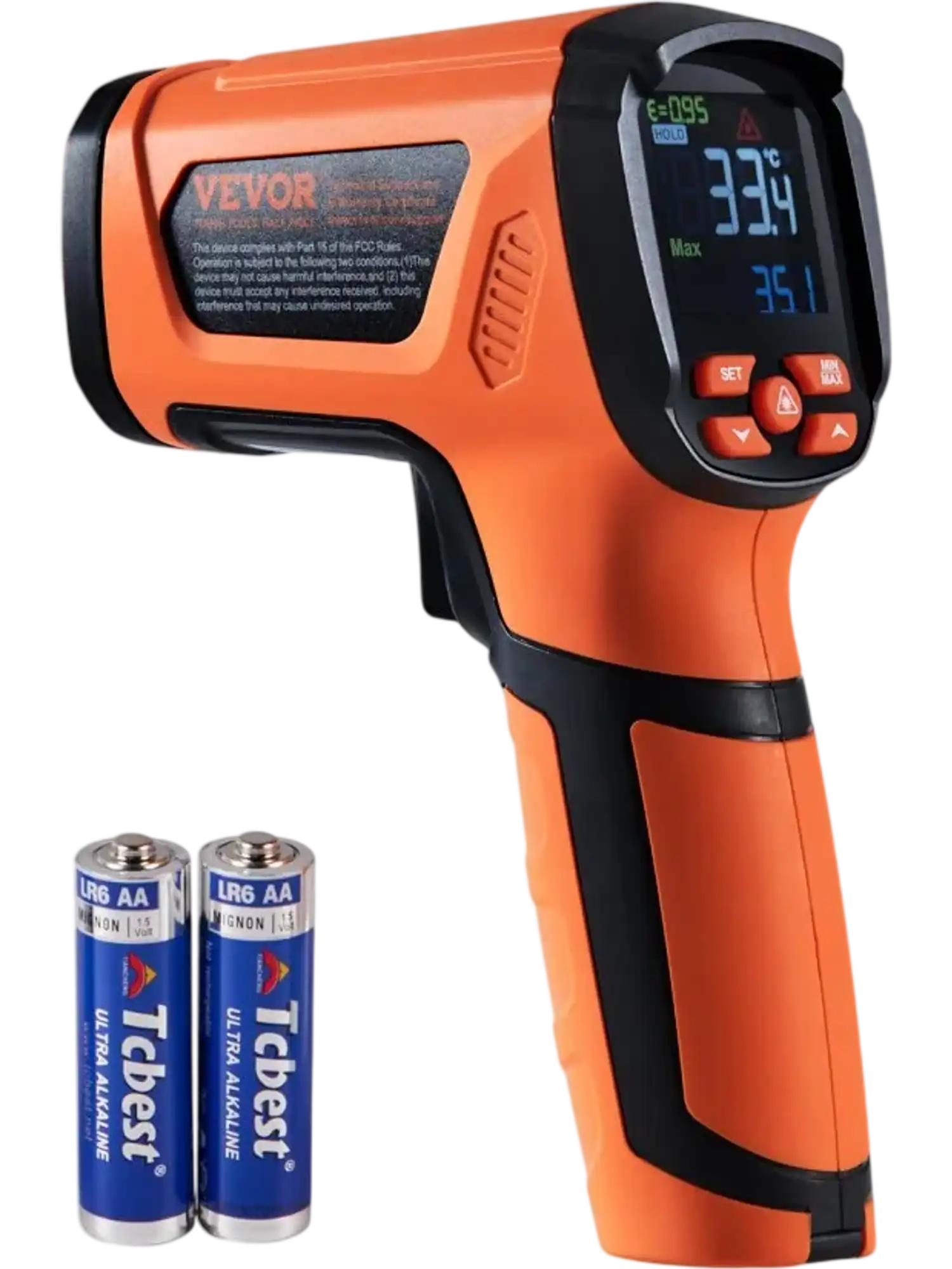 Vevor Infrared Thermometer Dual Laser Temperature Gun New