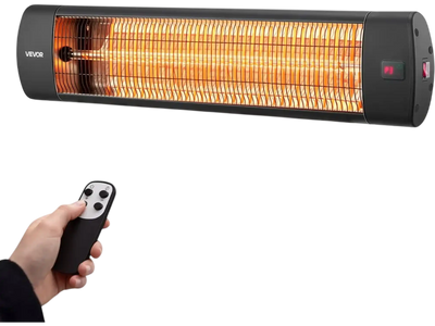 Vevor Infrared Heater 1500W Outdoor Electric Space Heater with Remote New