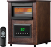 VEVOR Infrared Heater, 1500W Electric Space Heater with Remote Control, LED Screen & 24H Timer, Multiple Temperature Adjustable for Patio Bedroom,Living Room,Studio,Dining Room