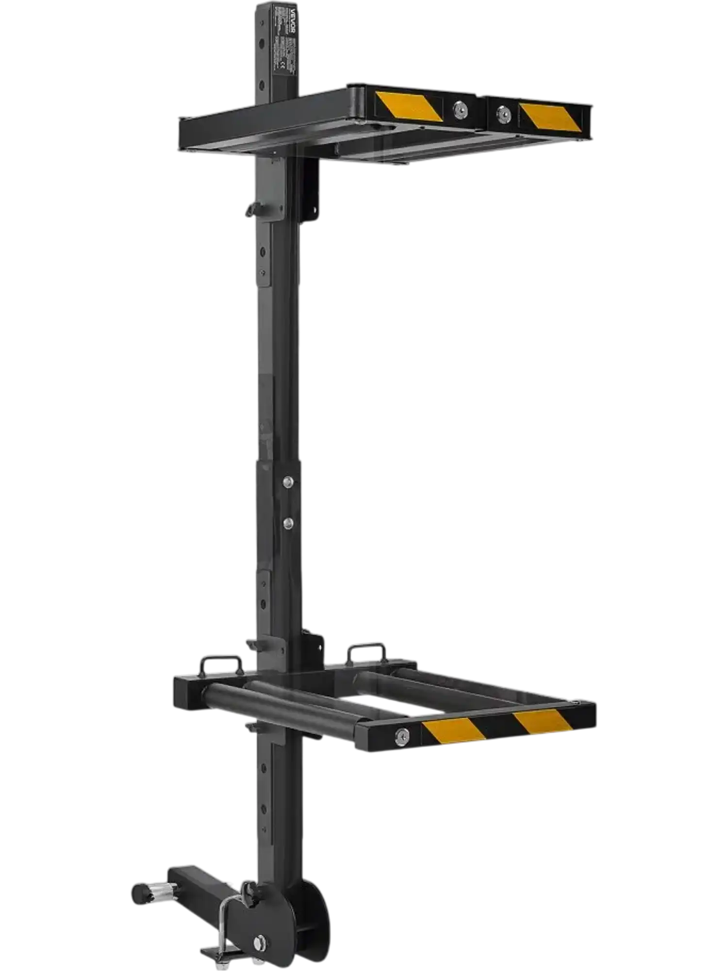 Vevor Hitch Mount Ski Rack Folding Ski & Snowboard Carrier New