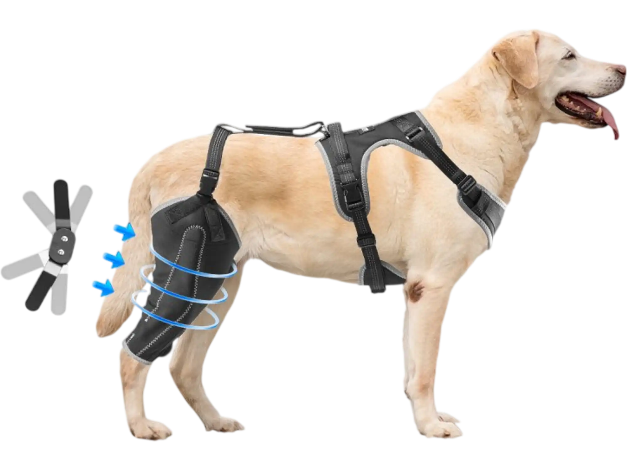 Vevor Dog Knee Brace Right Hind Leg Support New