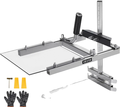 VEVOR Chainsaw Mill, Portable Sawmill Fits 16-20 in Planking Milling Bar, Lumber Cross Cutting Guide Chain Saw with Shield, 0.2-11.81 in Cutting Thickness, Timber Chainsaw Mill Kit for Woodworkers