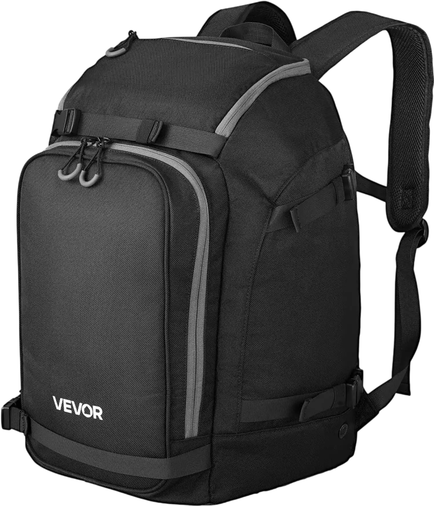 Vevor Ski Boot Bag 55L Waterproof Travel Backpack Black New
