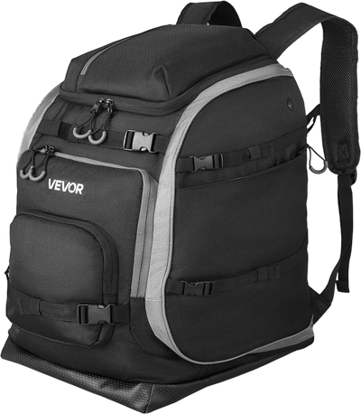 Vevor Ski Boot Bag 70L Waterproof Travel Backpack Black New