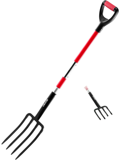 Vevor Garden Fork Heavy Duty 45