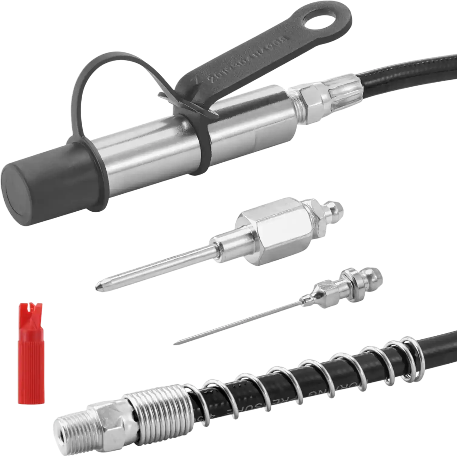 Vevor Grease Gun Coupler High Pressure 3-Jaw Locking Quick Release Tip Kit New