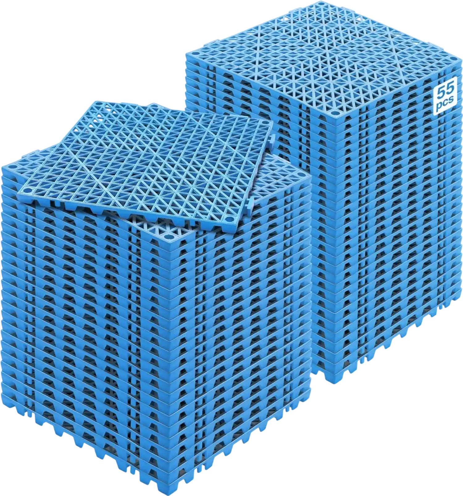 Vevor Interlocking Tile Blue 55-Pc 12