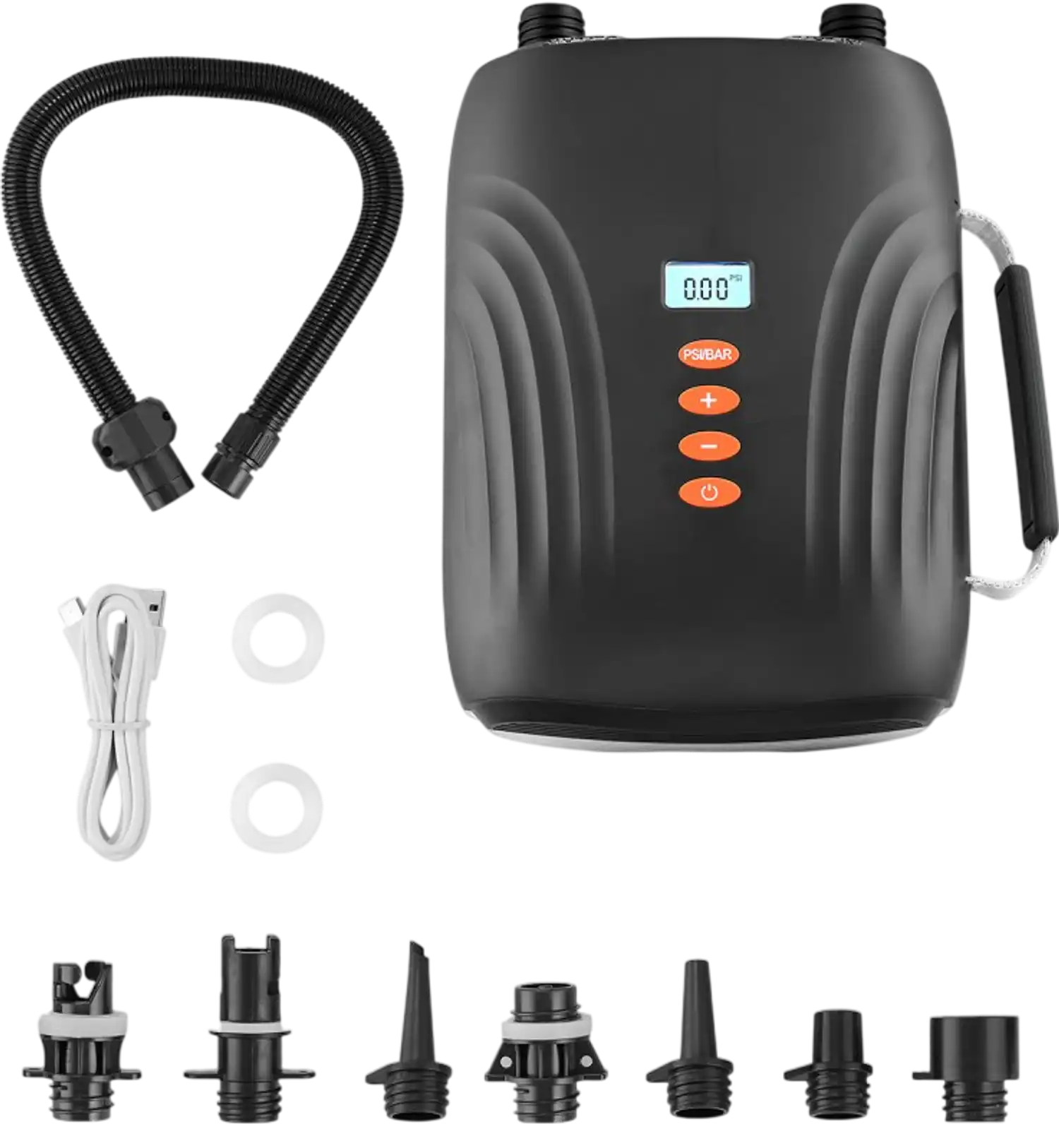 Vevor Paddle Board Pump Rechargeable Battery-Powered 20 PSI Dual Stage SUP Air Pump New