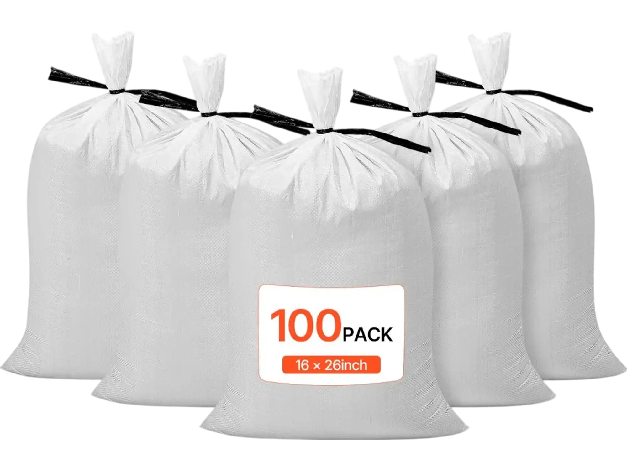 Vevor Sandbags 100-Pack 15.75