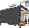 VEVOR 90% Sun Shade Cloth, 10 x 10 ft Pergola Shade Cover with Stainless Steel Grommets, Sun Shades Canopy Privacy Screen with 140 GSM HDPE Material, for Outdoor, Patio, Garden, and Backyard (Black)