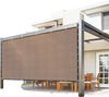 VEVOR 90% Sun Shade Cloth, 8 x 12 ft Pergola Shade Cover with Stainless Steel Grommets, Sun Shades Canopy Privacy Screen with 140 GSM HDPE Material, for Outdoor, Patio, Garden, and Backyard (Brown)