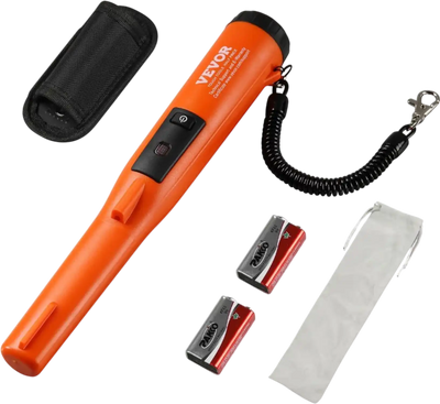 Vevor Metal Detector IP68 Waterproof Pinpointer Wand New