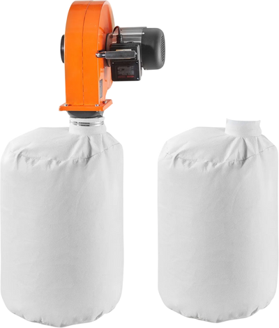 Vevor Dust Collector Wall Mounted 1 HP 560 CFM with 21 Gal. 2.5 Micron Bag New