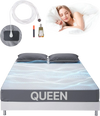VEVOR Grounding Sheets, Queen Size, 95% Cotton + 5% Pure Silver Fiber, Earth Grounded Fitted Bed Sheets, with Grounding Cord & Tester, for Improved Sleep & Wellness (Gray, Queen - 60 x 80 x 13 in)
