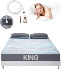 VEVOR Grounding Sheets, King Size, 95% Cotton + 5% Pure Silver Fiber, Earth Grounded Fitted Bed Sheets, with Grounding Cord & Tester, for Improved Sleep & Wellness (Gray, King - 78 x 80 x 13 in)
